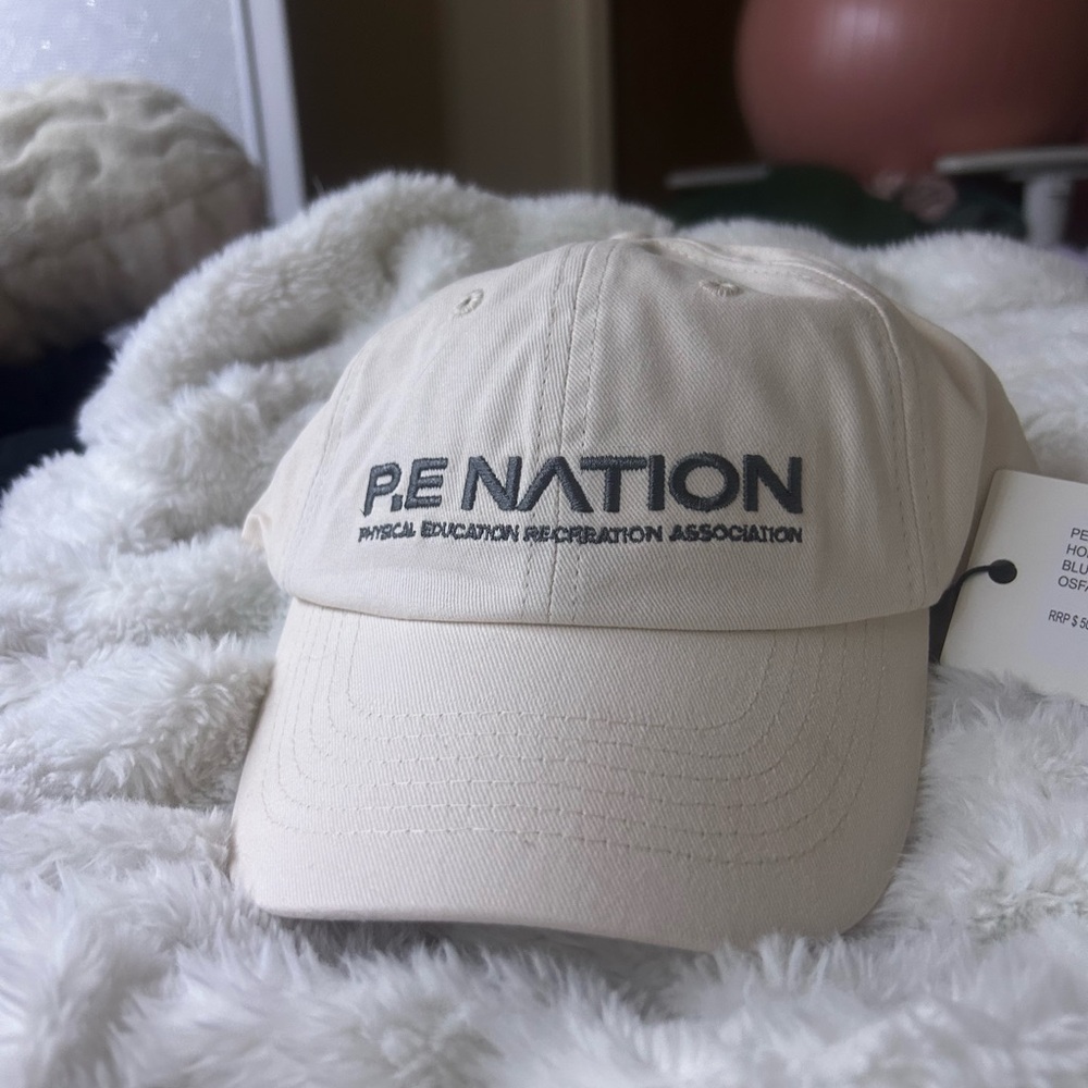 P.E Nation Beige Cap